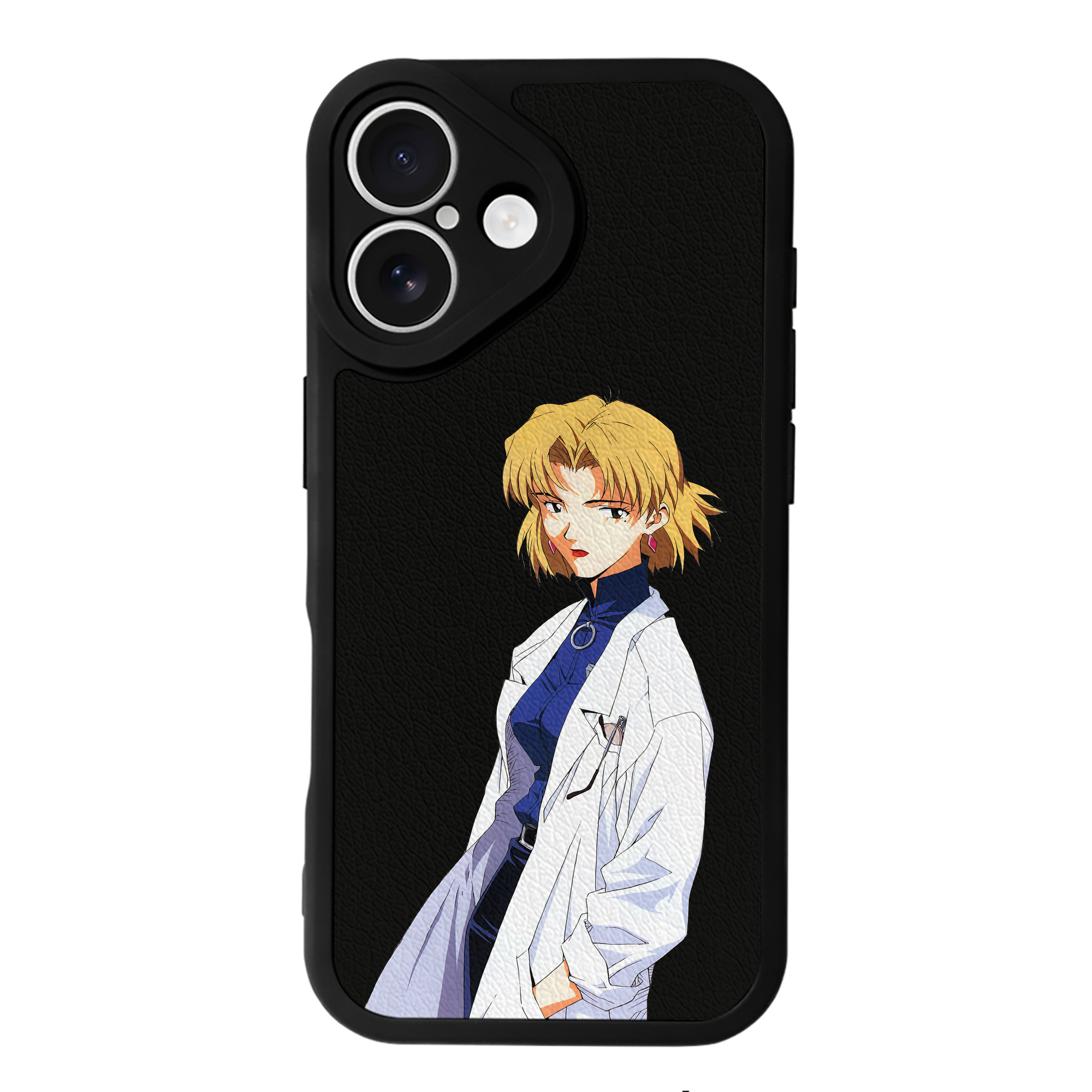 （画像用） EVA 新世紀エヴァンゲリオン 【iPhone 16シリーズ対応】シリコンスマホケース（レザー調） 材質：シリコン